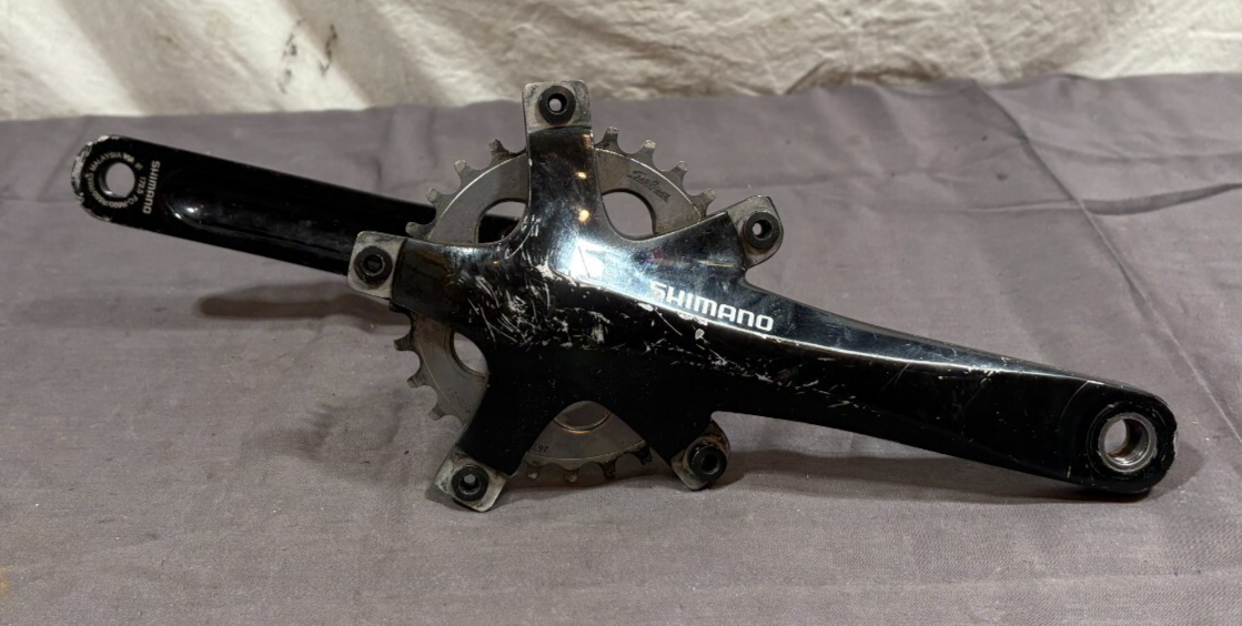 Shimano FC-R553 172.5mm Black Aluminum Crankset Salsa 28-Tooth