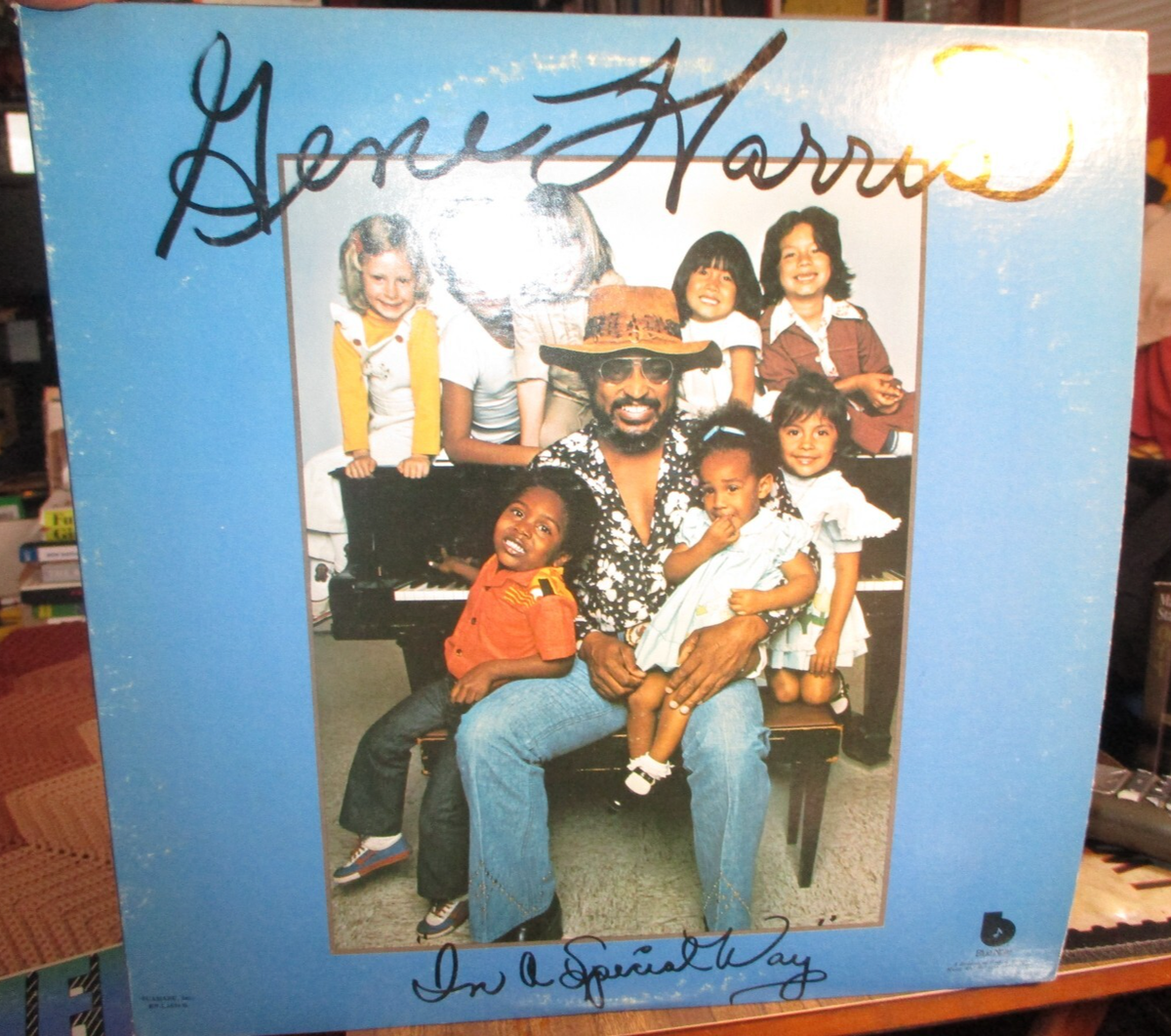 1976 GENE HARRIS In A Special Way LP Blue Note LA 634G Jazz W