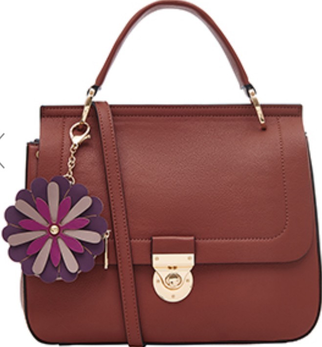 Monsoon Accessorize Jockey Handheld Shoulder Bag Rust Red Bnwt