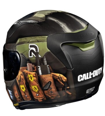 hjc call of duty helmet i20 Vanguard Large With eyeglass HJC Call of Duty Ghost