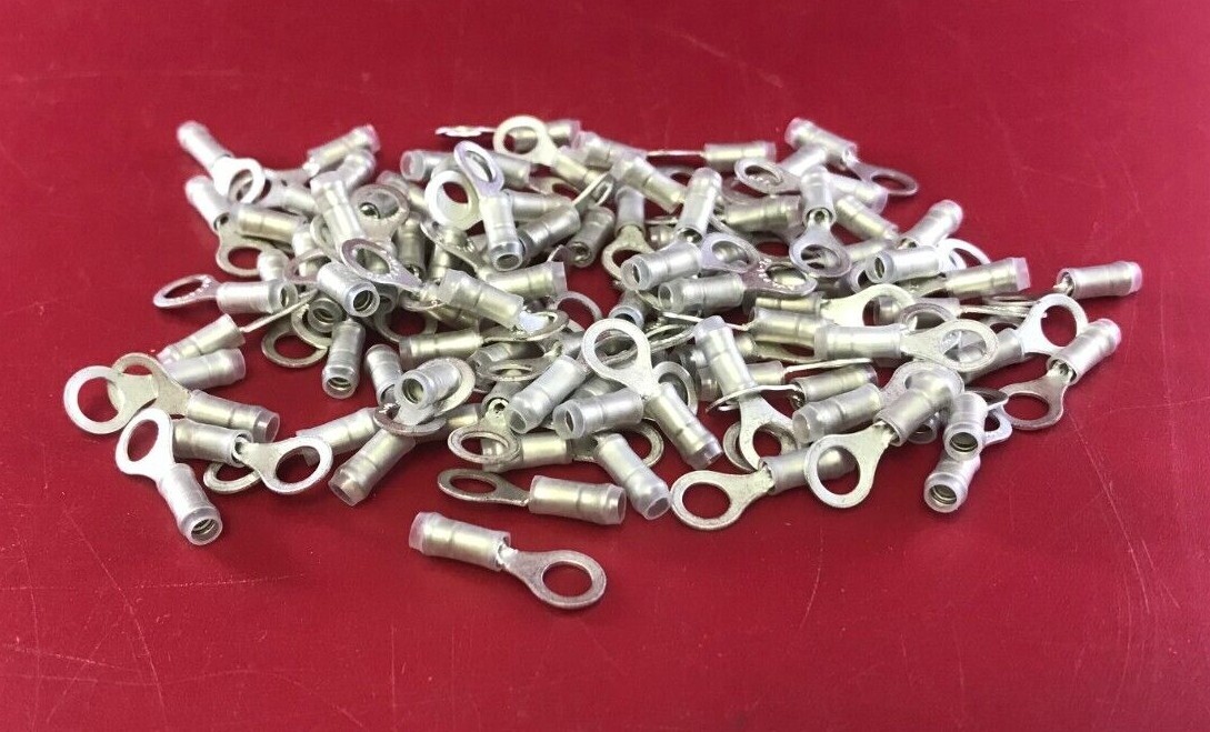 ◆（39g）PEVO NON - STOP PEVO TE CONNECTIVITY 323990 PIDG RING TONGUE TERMINAL, SIZE 10