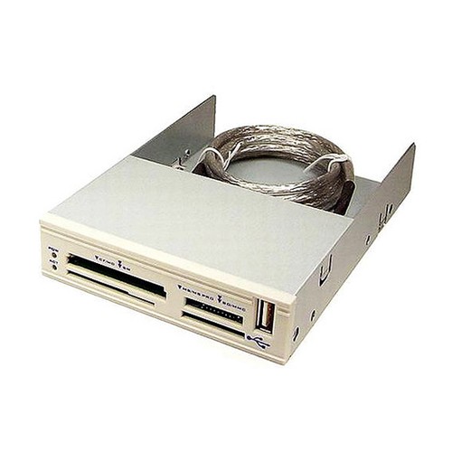 USB 2.0 All-in-One 3.5" Inch Multi-Slot Internal Memory Card Reader / Writer  - Picture 2 of 2