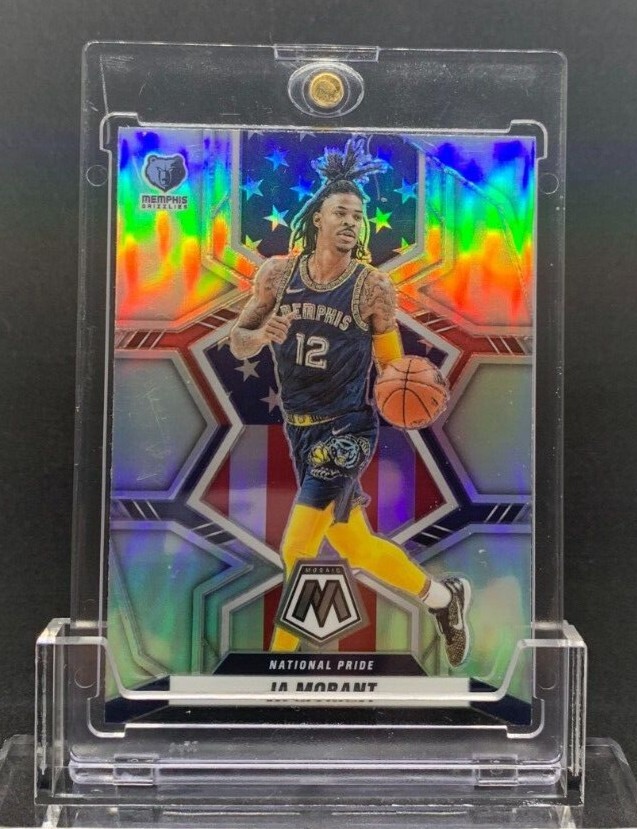 Ja Morant 2021-22 Panini Mosaic National Pride Silver Prizm #249