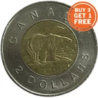 1996 Canada Toonie — photo from another recent sale