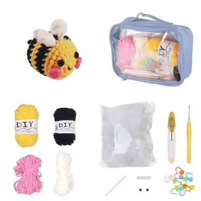 Kawaii Chibis Crochet Kit: Ponzu the Bee