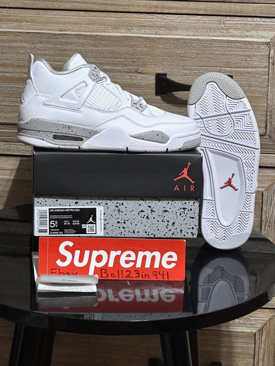 jordan 4 white oreo 5.5 y