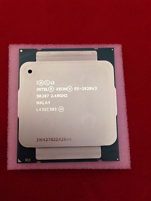 Intel Xeon E5-2620v3 2.4GHz 15MB 8GT/s 6 Core FCLGA2011-3 CPU Processor SR207***