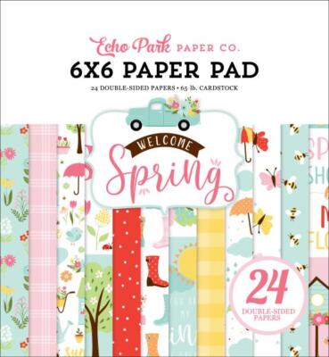 Echo Park ''Welcome Spring'' 6x6'' Paper Pad