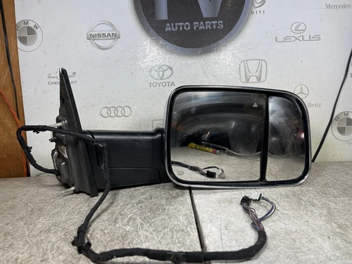 2019 Dodge Ram Passenger Right Chrome Mirror W Blind Spot 68276478AD OEM