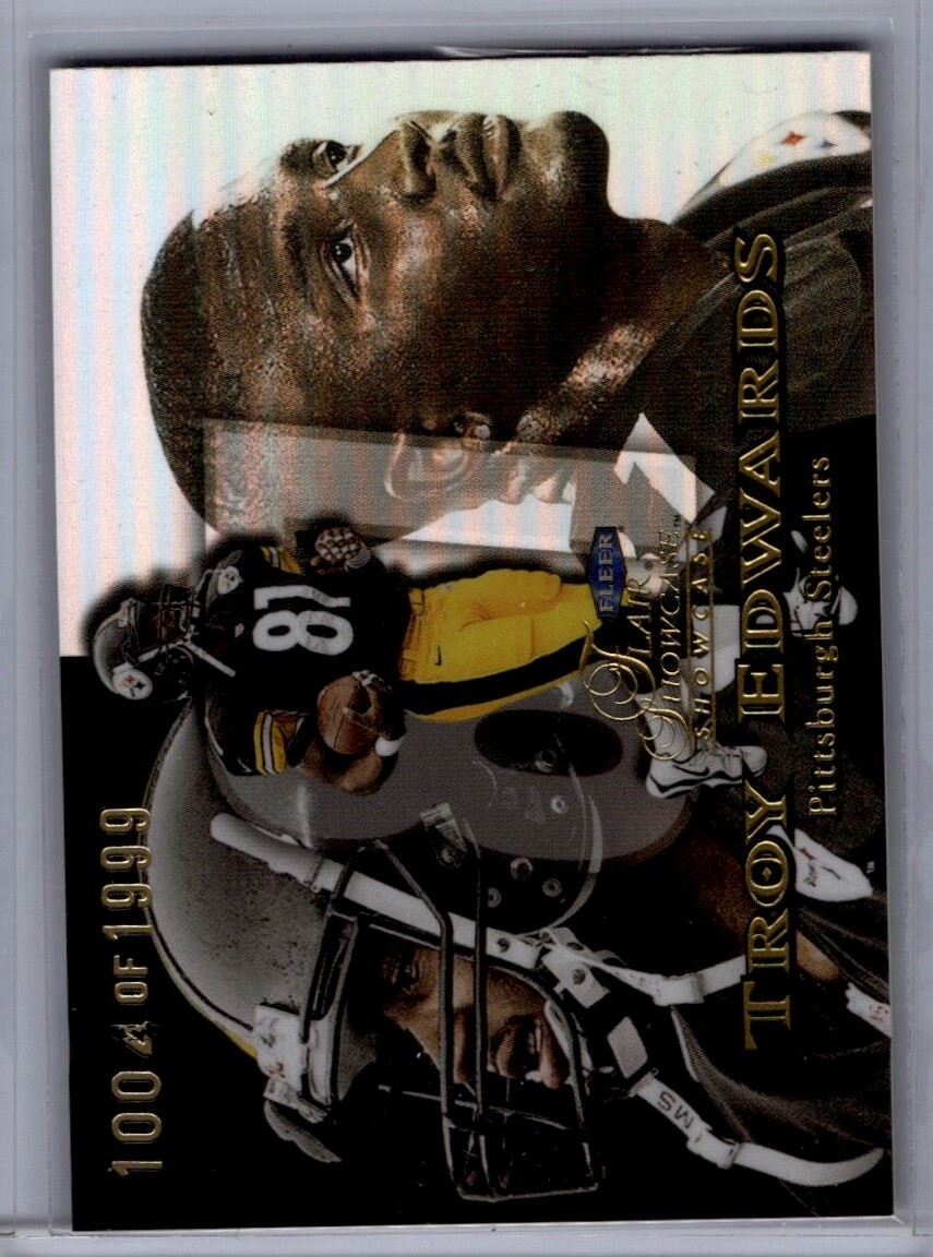 Troy Edwards Flair Showcase #171 Base