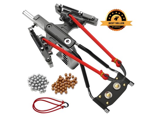 FIONDA PROFESSIONALE da Tiro Caccia Potente di Precisione LASER stabilizzatore - Zdjęcie 1 z 7
