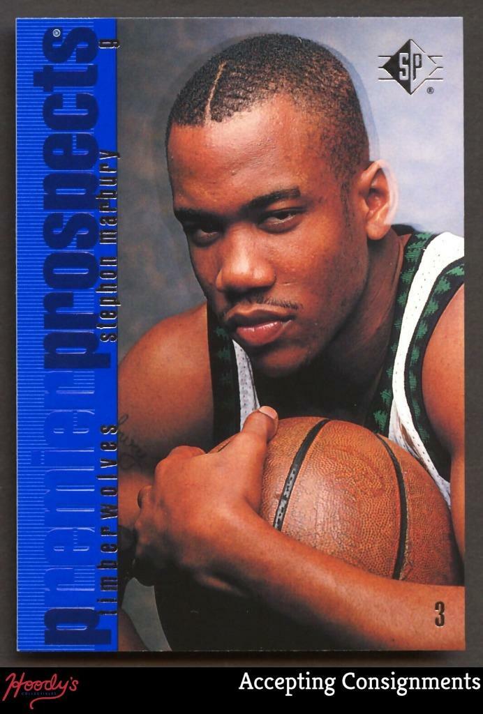 1996-97 Upper Deck SP #137 Stephon Marbury RC Rookie TIMBERWOLVES