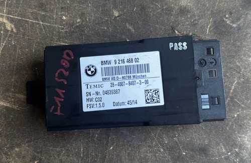 BMW 1 3 5 F10 F11 F20 F30 F31 Vordersitzheizung Steuergerät 9216468