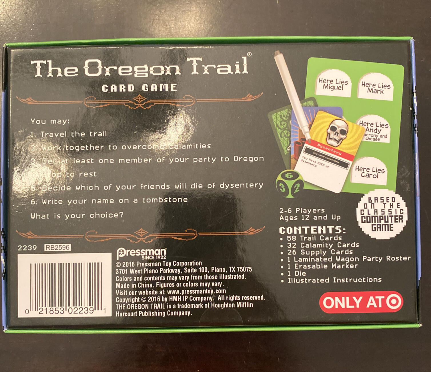 The Oregon Trail Card Game - by Pressman for sale online | eBay