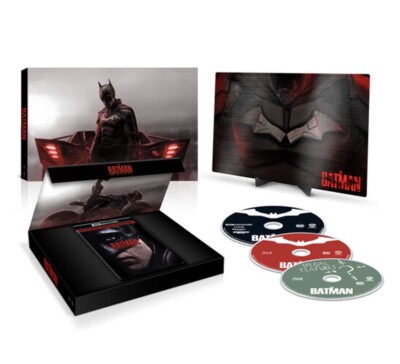 NEW The Batman Giftset [4K Ultra HD + Blu-Ray + Digital]