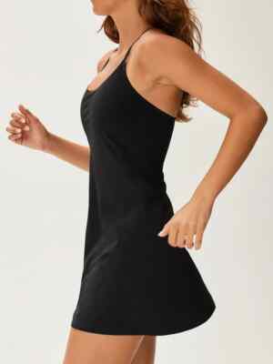 Outdoor Voices Exercise Dress Black