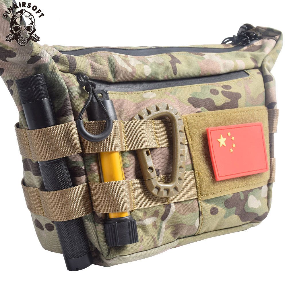 Men's Tactical Messenger Bag Crossbody School Satchel Sling Shoulder