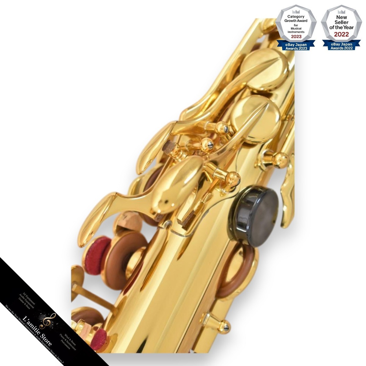 YAMAHA YAS-875EX Alto Saxophone YAS875EX YAS 875 EX Gold Brass Eb