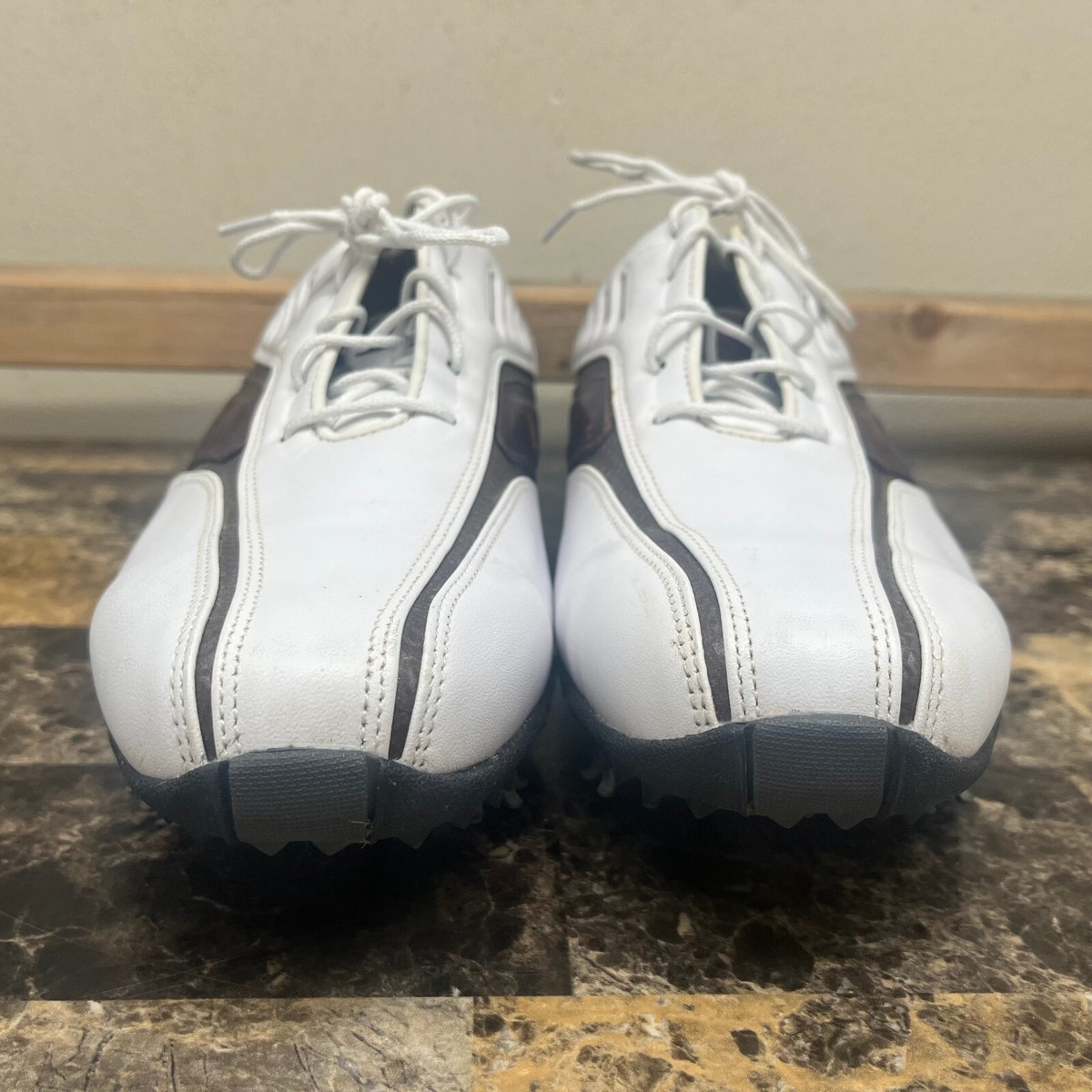 Footjoy FJ Street 56460 Men's Spike Golf Shoes Size 9.5 White