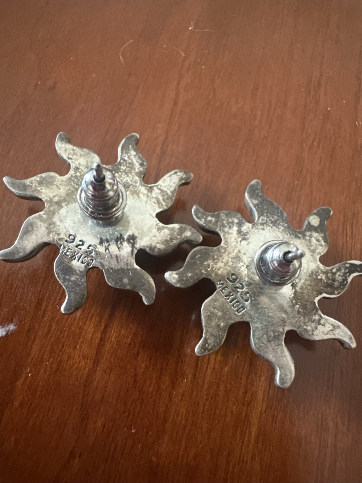 925 Solid Sterling Silver Dried Flowers Round Bea… - image 5