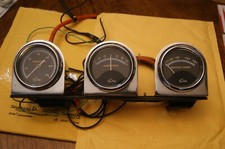 Set Of 3 Used Sun Vintage 2 58 Blueline Line Gauges - Excellent New Low Price