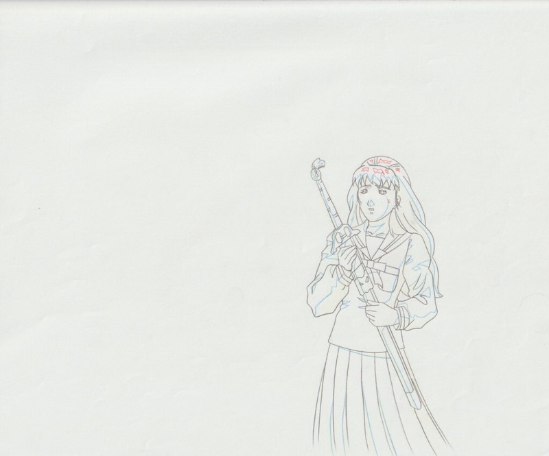 The Twelve Kingdoms Juuni Kokki Genga Douga Original Sketches Pierrot - Youko