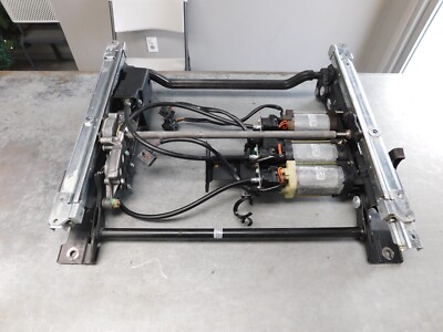 W126 560SEC 500SEC DRIVER SEAT TRACK RAIL MOTORS LEFT