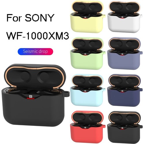 Silicone Earphone Case For Sony WF1000XM3 Cases Charging Box Protective Cover eBay