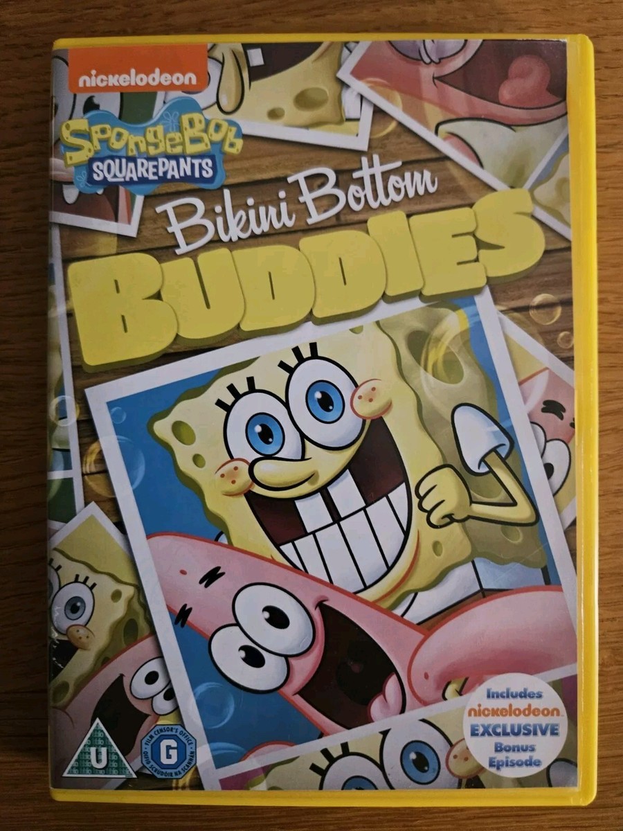 SPONGEBOB SQUAREPANTS BIKINI BOTTOM BUDDIES DVD KIDS 7 EPISODES
