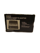 Vintage KRACO KCA-7 Stereo Cassette Adapter Cassette 8 Track Tape Player