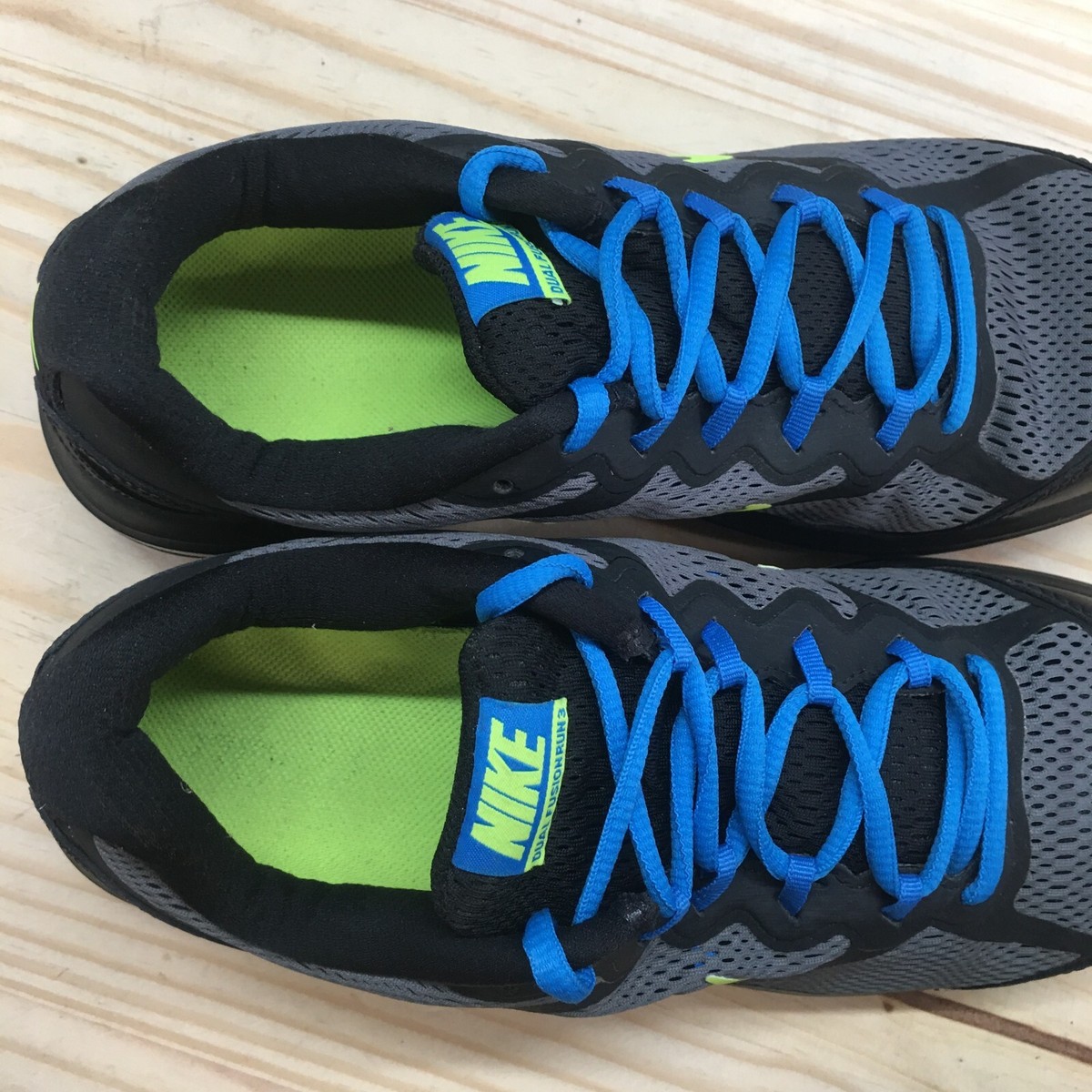 Nike Shoes Mens 8.5 Dual Fusion Run 3 Running Sneakers Blue 