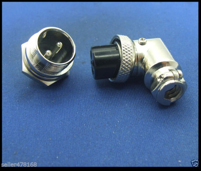 CON-GX16-2 Male And Female GX16-2 Pin 16mm Connector Kit - Foto 8