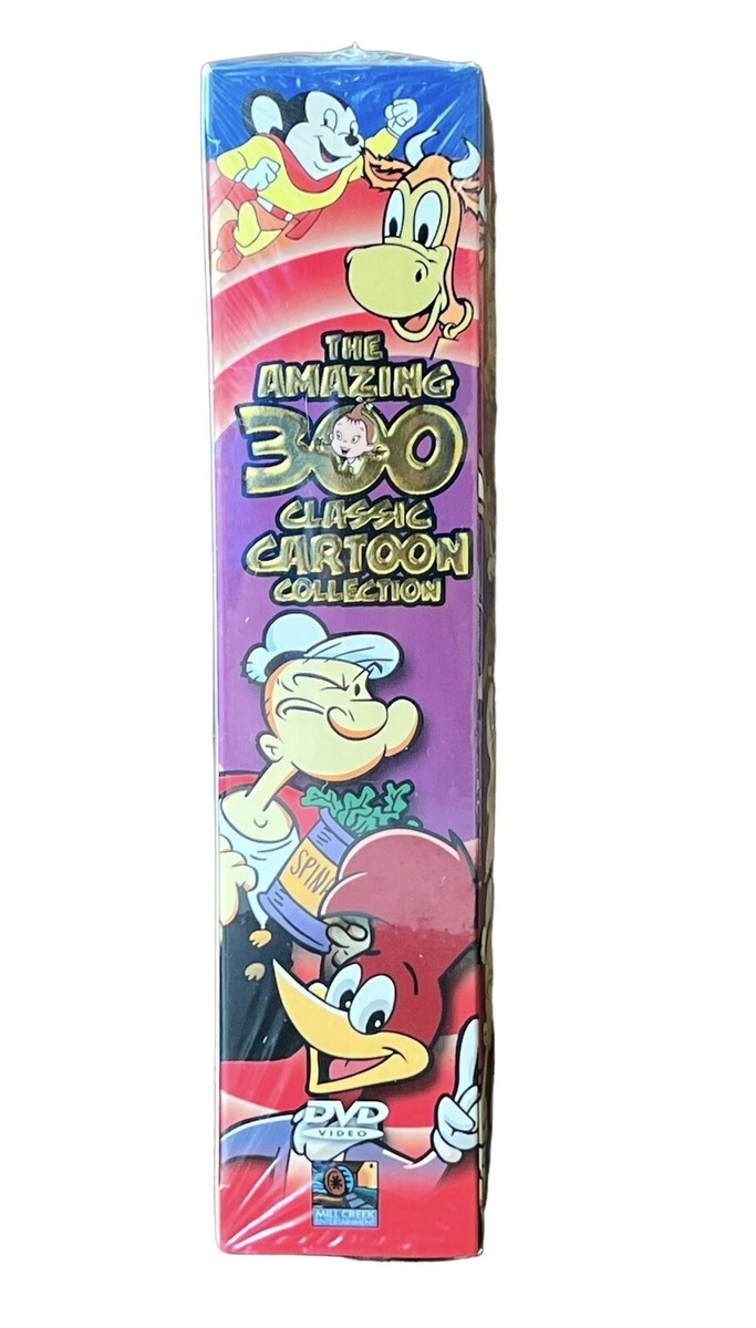 The Amazing 300 Classic Cartoon Collection DVD 6 Disc Set