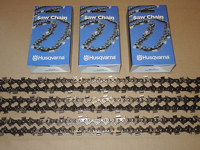 3x Original H21 Husqvarna Sägekette 38cm 1,5 mm  325'' 64 TG VOLLMEISSEL