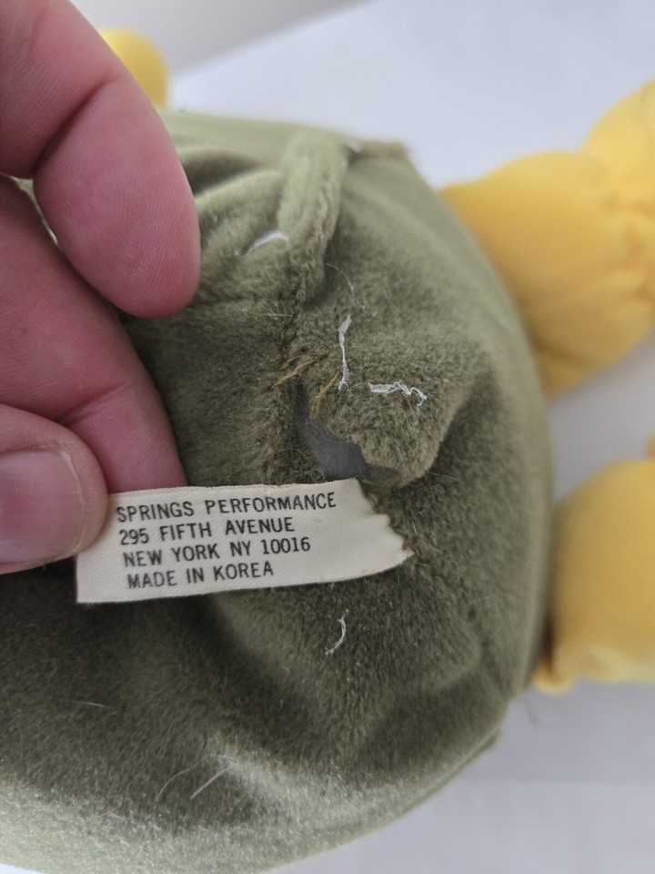 Vintage 1987 Portly Pickle The Video Vegetable A Couch Potato 15" Plush