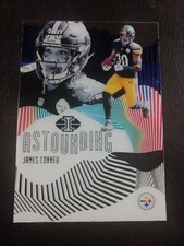 JAMES CONNER 2019 ILLUSIONS ASTOUNDING Blue SP #198/299 Pittsburgh Steelers