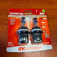 New - Sylvania Silverstar Ultra 9007 Pair Set High Performance Headlight 2 Bulbs New - Sylvania Silverstar Ultra 9007 Pair Set High Performance Headlight 2 Bulbs