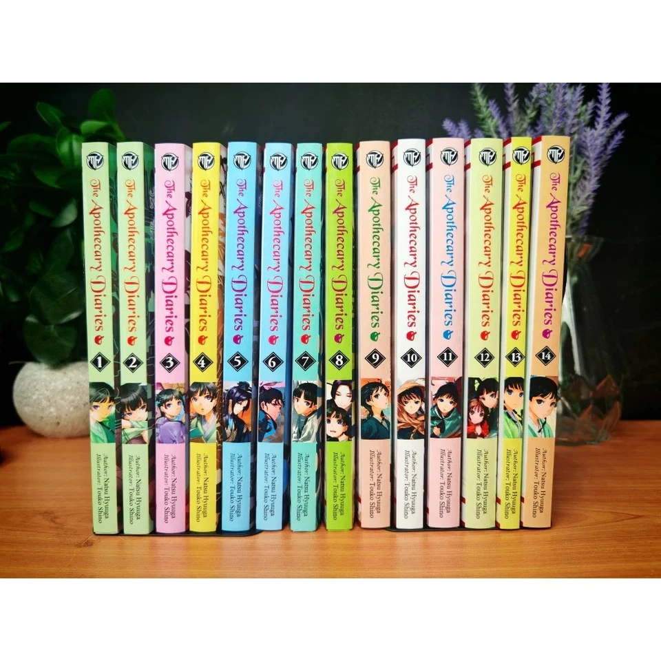 Light Novel The Apothecary Diaries Vol 1 - 14 English Version Full Set Mangahouz - Image 3 of 4