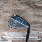 RH YAMATO Full Face VVIP Black Sand Wedge 56° Stock Steel Shaft 56-12