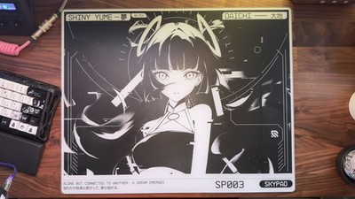 Wallhack SkyPAD 3.0 XL Shiny Yume Daichi SP003 Glass Gaming Mouse Pad