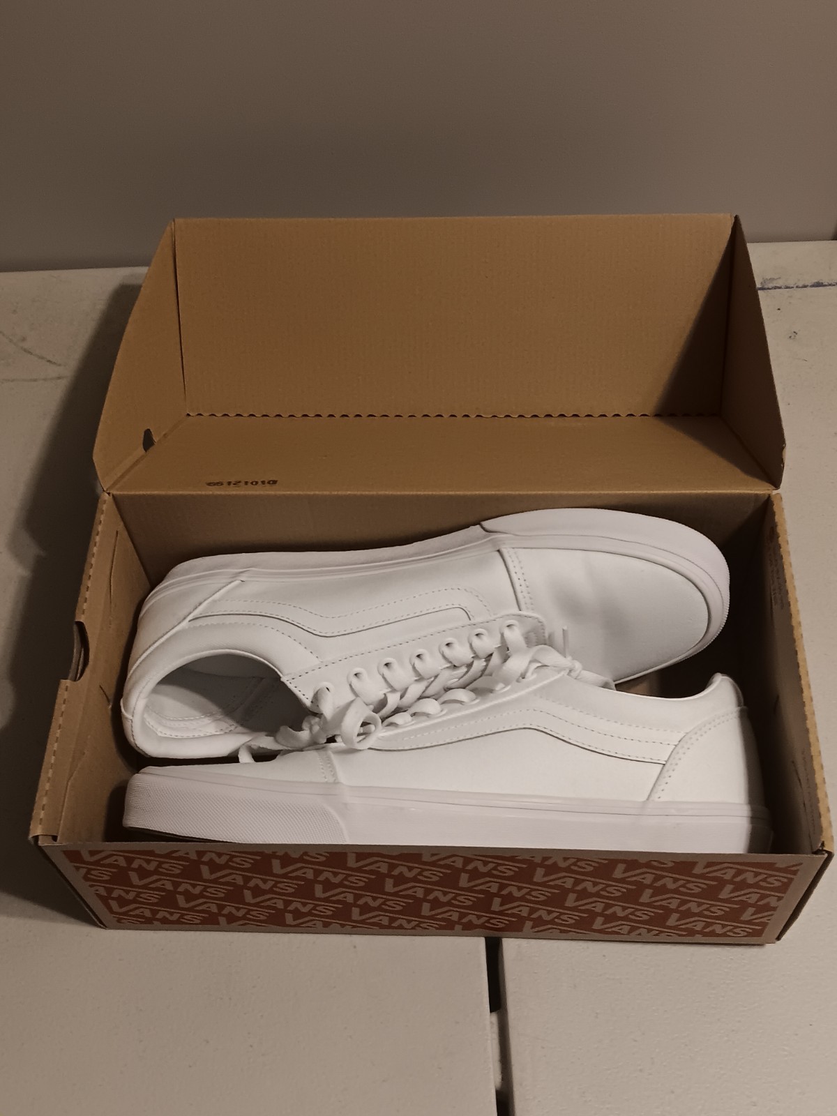 Size 11.5 - Vans Old Skool True White