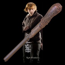 The Noble Collection Harry Potter - Bolígrafo Varita y Marcapáginas Ron Weasley