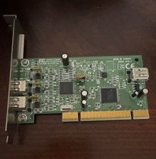 IEEE 1394 FireWire 400 PCI Expansion Card 3-Port Model/MPN I394U VER:1.1