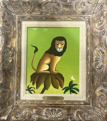 Orville Bulman Style Oil Painting Hand Painted Canvas 