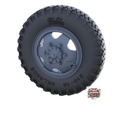 PanzerArt 1/35 scale German Sd.kfz.231/232 Eight-Wheeled Armored Car Wheels