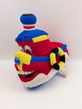Vintage 1994 Trendmasters Plush Toy Tug Boat Singing Musical Working 