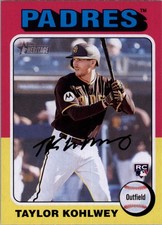 2024 Topps Heritage #154 Taylor Kohlwey RC - BB