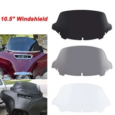 10.5" Wave Windshield Windscreen for Harley Touring Street Glide FLHX 2014-2023