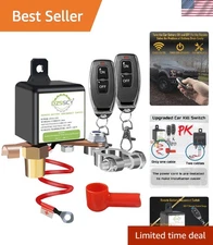 Upgrade Battery Disconnect Switch 12V, 250A - Effortless Installation & Safety