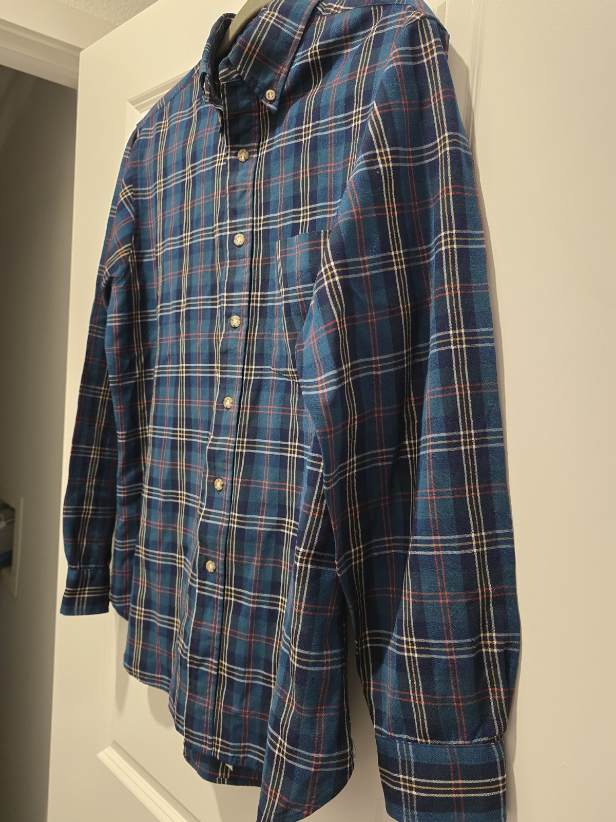 Pendleton Button Up Pure Virgin Wool Flannel Men … - image 4